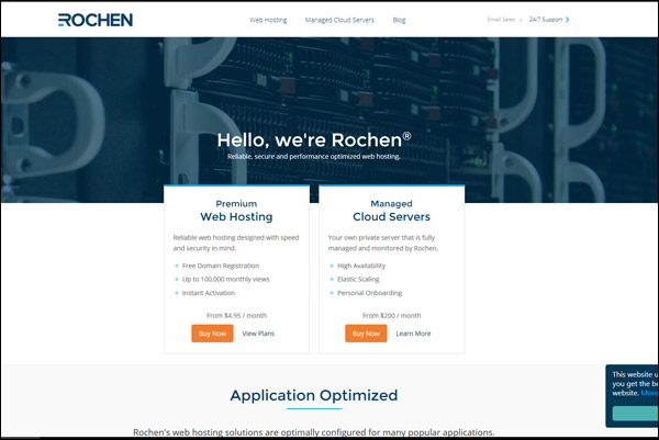 Rochen - Awarded #4 Top Joomla Hosting Provider