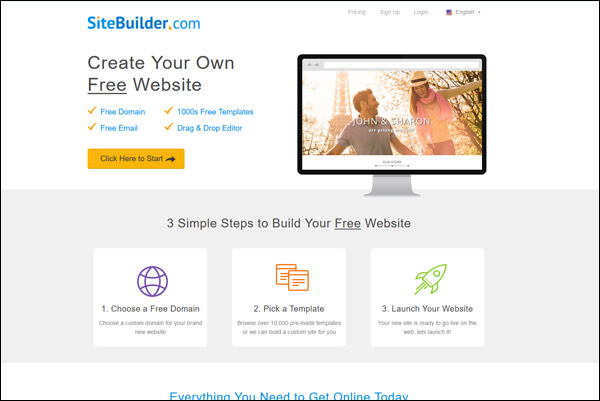 SiteBuilder - Awarded #2 Top Website Builder